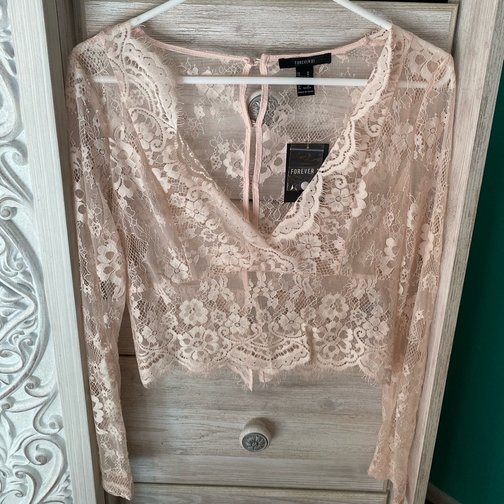Lace long sleeve Blouse
